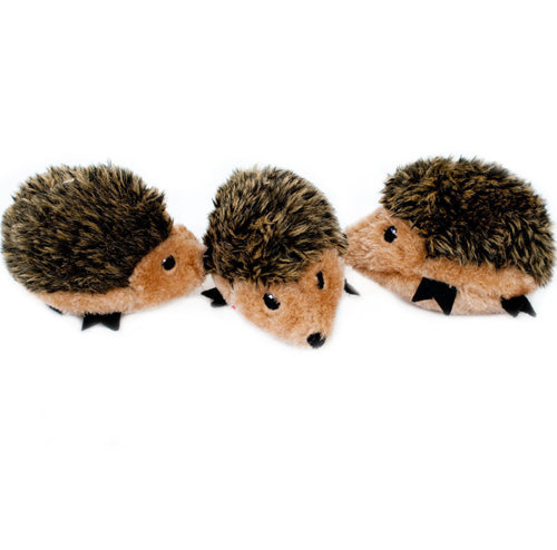 ZippyPaws Miniz Dog Toys Hedgehogs 1ea-XS; 3 pk