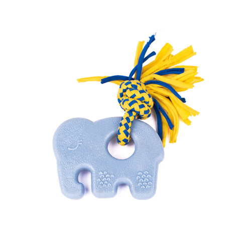 ZippyPaws ZippyTuff Teetherz Dog Toy Elliot the Elephant 1ea-SM