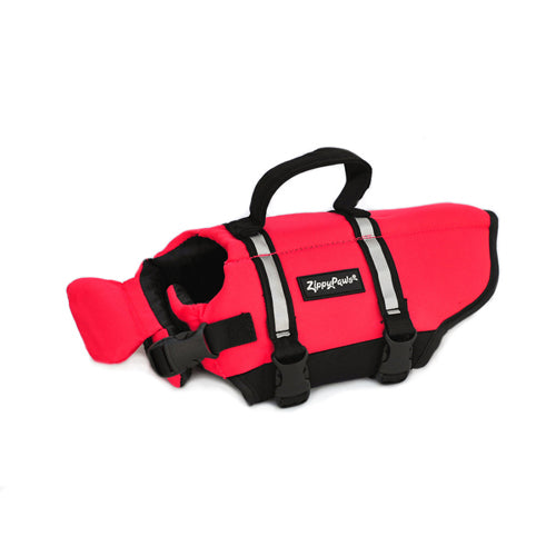 ZippyPaws Adventure Dog Life Jacket Red 1ea-XS