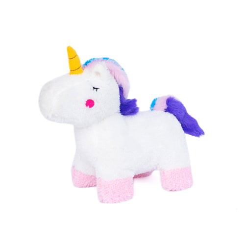 ZippyPaws Storybook Snugglerz Charlotte the Unicorn Dog Toy 1ea-MD