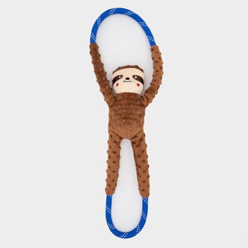 ZippyPaws RopeTugz Dog Toy Sloth 1ea-LG