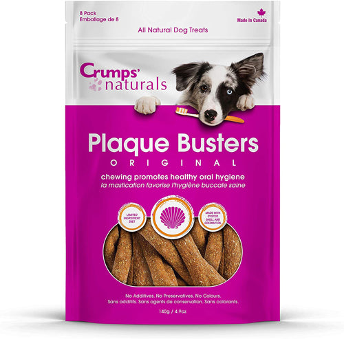 Crumps Natural Dog Treat Buster Sweet Potato 7inch 8pk