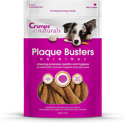 Crumps Natural Dog Treat Buster Sweet Potato 7inch 8pk