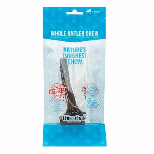 This & That Dog Toughest Antler Medium 2.5oz.