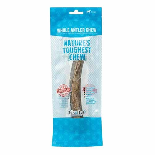 This & That Dog Toughest Antler Large 4.5oz.