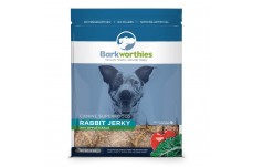 Barkworthies Rabbit Jerky Recipe With Apple and Kale Blend (Net. Wt. 12 Oz. )