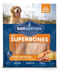 Barkworthies Mini Superbone Grain Free Bacon Cheese Sweet Potato