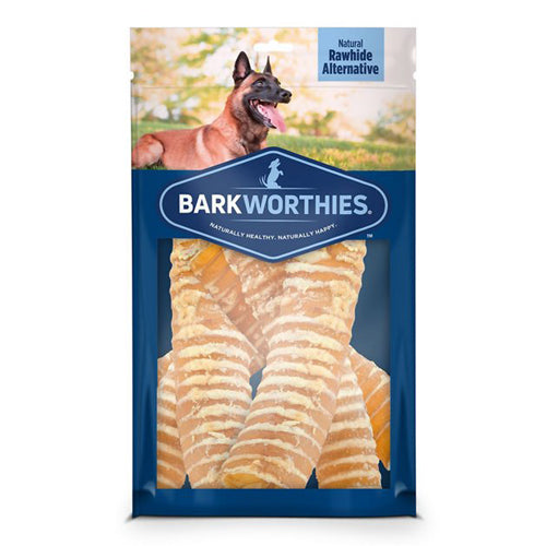 Barkworthies Dog Trachea Beef 4-8 Inch