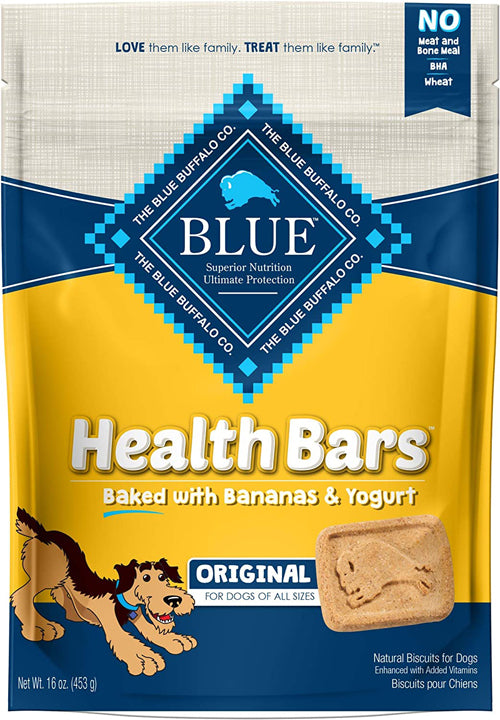 Blue Buffalo Health Bar Banana Yogurt 16oz.