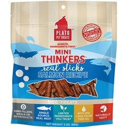 Plato Dog Mini Thinkers Salmon 3Oz