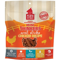 Plato Dog Mini Thinkers Chicken 3Oz