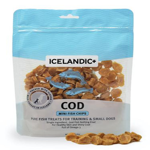 Icelandic Dog Cod Chips Mini 2.5Oz