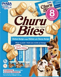 Inaba Dog Churu Bite Chken Cheese Wraps 6Ct-3.36Oz