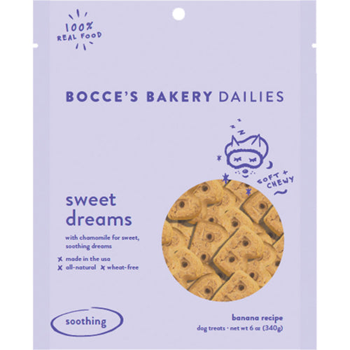 Bocces Dog Soft Chews Sweet Dreams 6Oz.