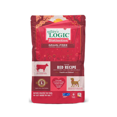 Natures Logic Dog Distinction Grain Free Red 4.4Lb