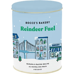 BOCCES BAKERY DOG TIN REINDEER 8OZ