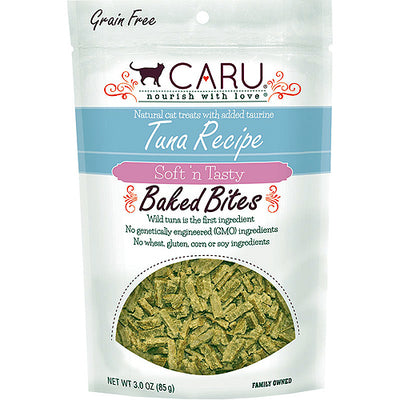 Caru Cat Bites Natural Tuna Recipe 3Oz