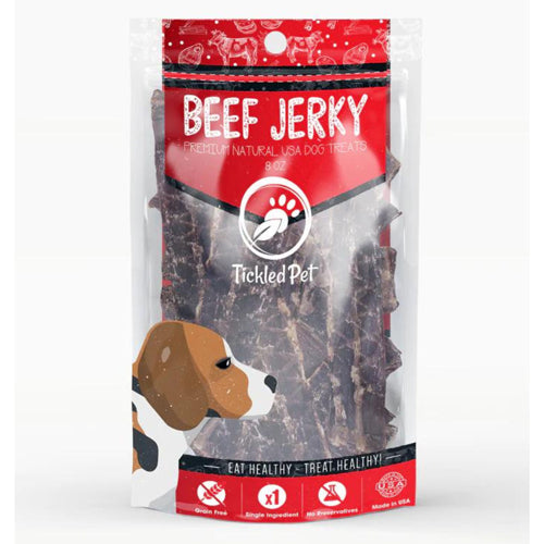 Tickled Pet Dog 8oz. Usa Beef Jerky