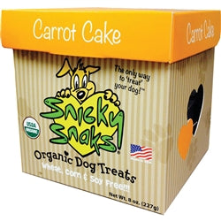 Snicky Snaks Organic Carrot Cake Treat, 12Lb Bulk Box 