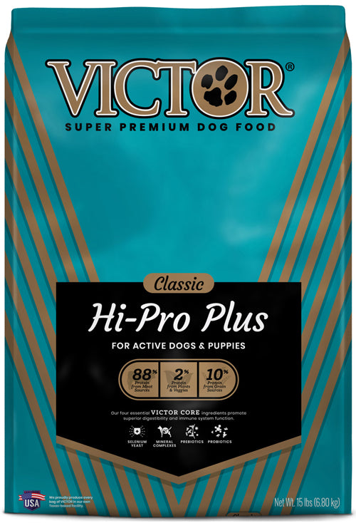 Victor Super Premium Dog Food Hi-Pro Plus 15 lb