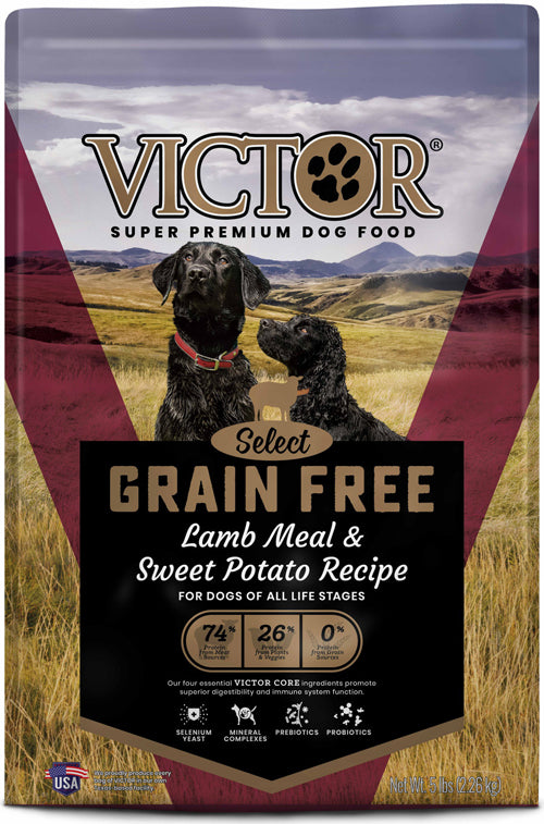 Victor Super Premium Dog Food Grain Free Lamb Meal 5 lb