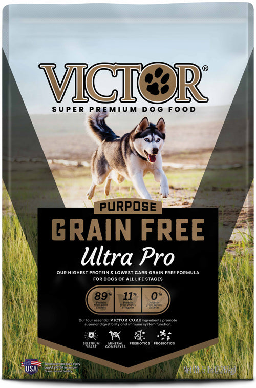 Victor Super Premium Dog Food Grain Free Ultra Pro 5 lb