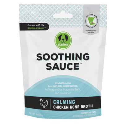 Stashios Soothing Sauce Bulk Calming Chicken 3oz.