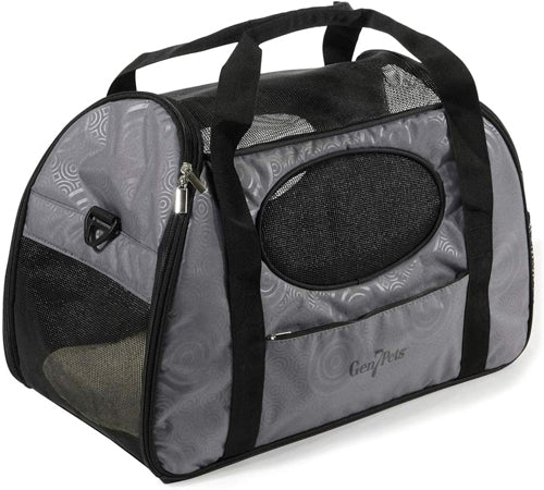 Gen7Pets Carry-Me Pet Carrier Starry Night Gray One Size 20 in