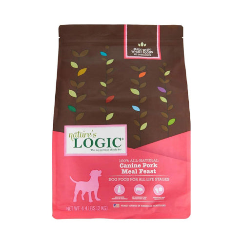 Natures Logic Dog Pork 4.4Lb