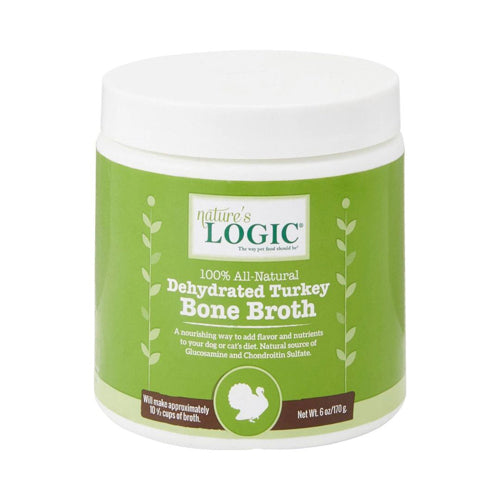 Natures Logic Dog Dehydrated Turkey Bone Broth 6oz.