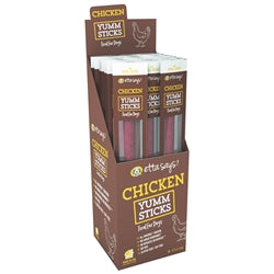 Etta Says! Dog Yum Stick Chicken 24 Count