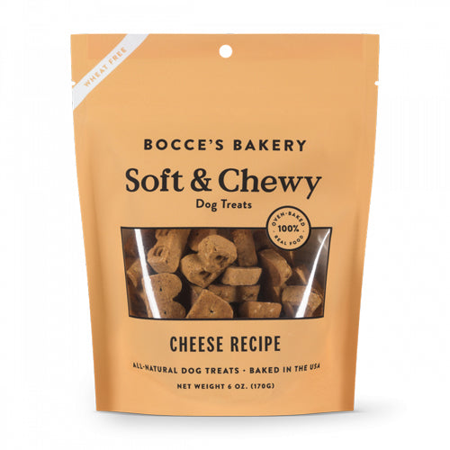 Bocces Bakery Dog Soft and Chewy Cheese 6Oz.