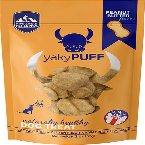 Himalayan Dog Yaky Puff Peanut Butter 2Oz