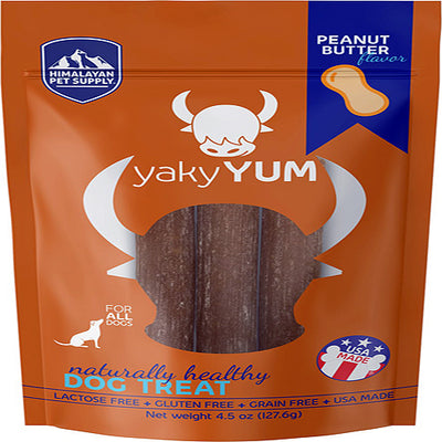 Himalayan Dog Yaky Yum Peanut Butter 4.5Oz