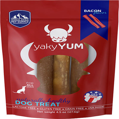 Himalayan Dog Yaky Yum Bacon 4.5Oz