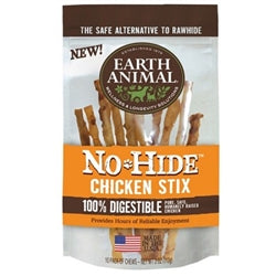 Earth Animal No Hide Chicken Stix Dog Treats; 10 Pack