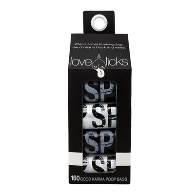 Metro Paws Love & Licks Poop Bags 8Ct