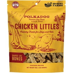 Polka Dog Bakery Dog Chicken Little Bones 8Oz