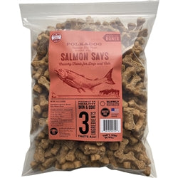 Polka Dog Bakery Dog Salmon Says Bone 5Lb Bulk