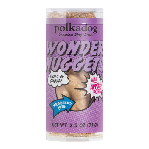 Polka Dog Wonder Nuggets Pork Apple Mini 2.5Oz