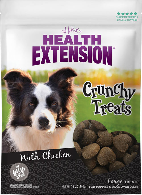 Health Extension Chicken Heart Treats - Large 12oz