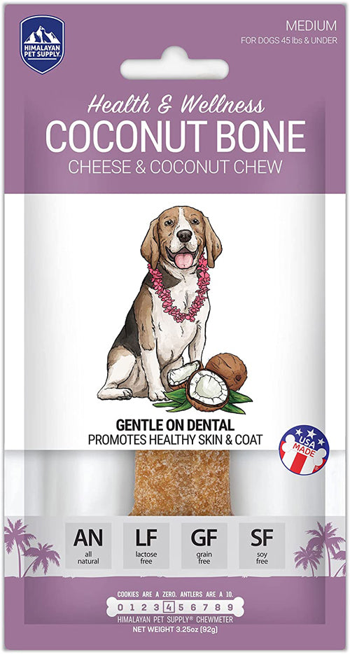 Himalayan Dog Coconut Bone Medium 3.25Oz