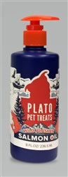 Plato Wild Alaskan Salmon Oil 8 Oz.