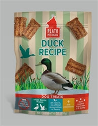 Plato Dog Treats Natural Duck Strips 6Oz