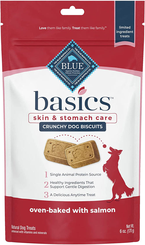 Blue Buffalo Basics Biscuit Salmon Potato 6oz.