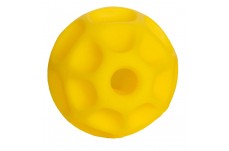 Starmark Treat Dispensing Tetraflex Dog Toy Yellow; 1ea-LG