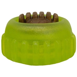 Starmark Sprocket with Ridged Dog Treat Green; 1ea-MD