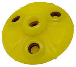 Starmark Flex Grip Treat Ringer UFO Yellow; 1ea-LG