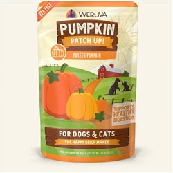 Weruva Dog Pured Pumpkin Supplement 1.05oz. Pouch Case Of 12