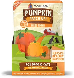 Weruva Dog Pured Pumpkin Supplement 2.8oz. Pouch Case Of 12